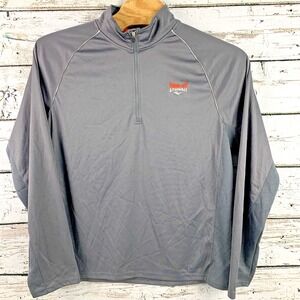 Everlast Men's Athletic Pullover 1/4 Zip [XXL] Long Sleeve Warmup w/ Thumb Holes